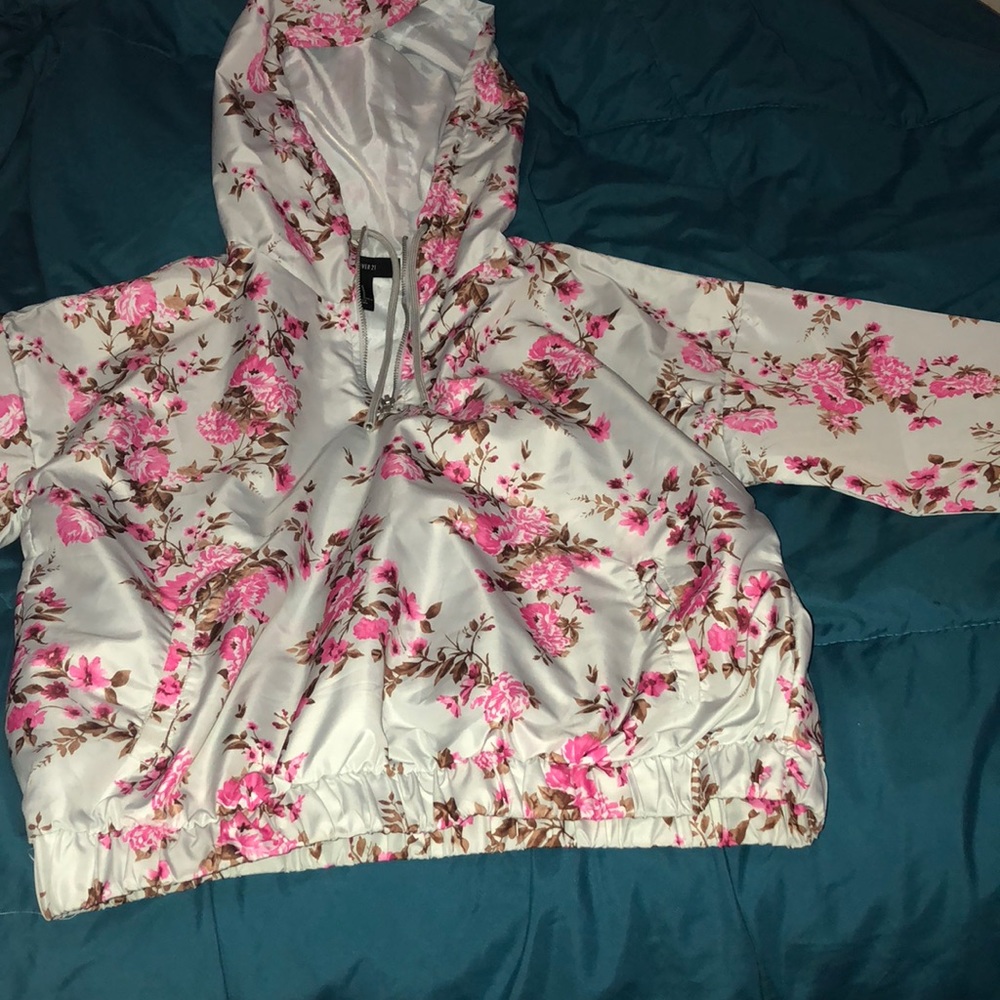 Floral Winter hoodie